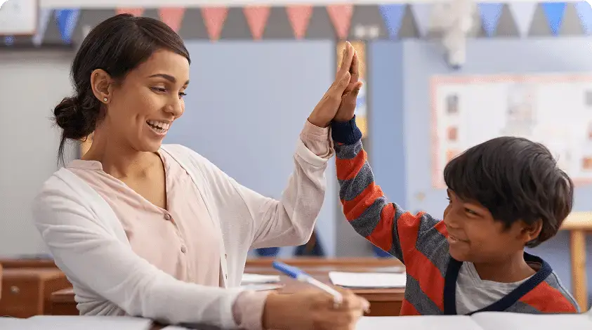 a BCBA evaluating a child in clinic