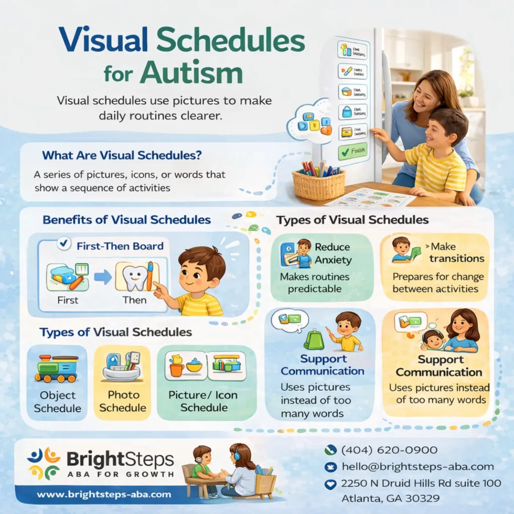 visual schedules for autism
