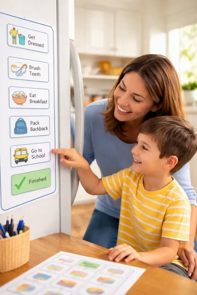 visual schedules for autism