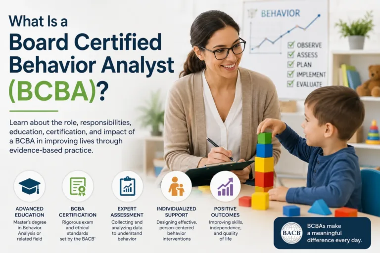 What Is a Board Certified Behavior Analyst (BCBA)?