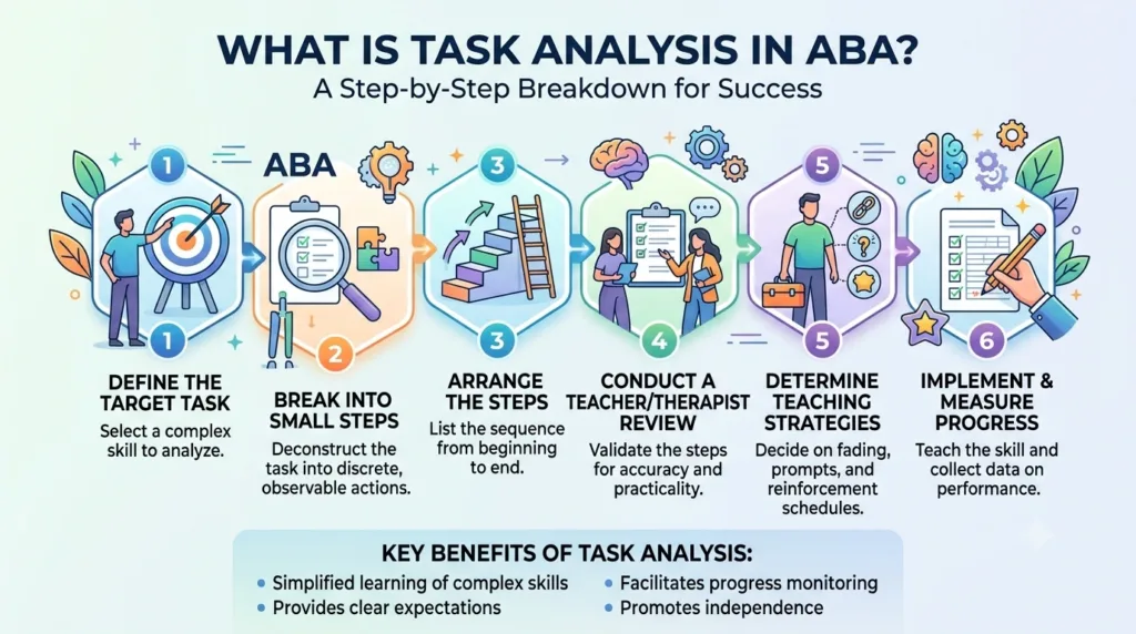 What Is Task Analysis in ABA? Definition & Examples