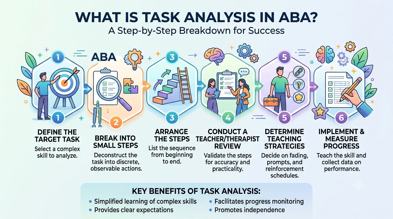 What Is Task Analysis in ABA? Definition & Examples