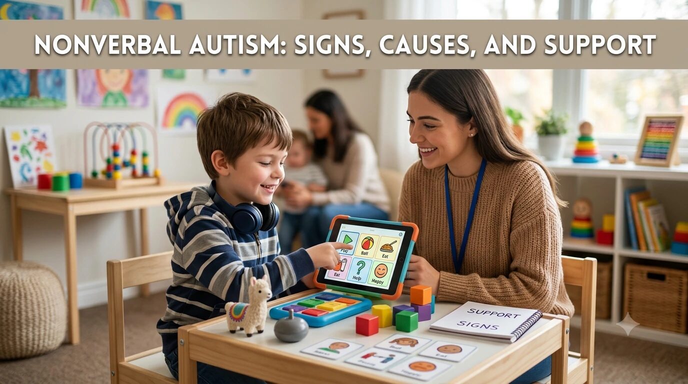 Nonverbal Autism: Signs, Causes, and Support
